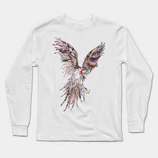 parrot abstract Long Sleeve T-Shirt